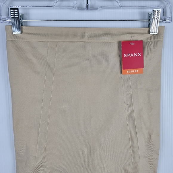NWT SPANXsculpt OnCore High-Waisted Mid Thigh Short Soft Nude Size 1X - Picture 2 of 11